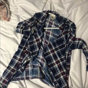 Blue flannel